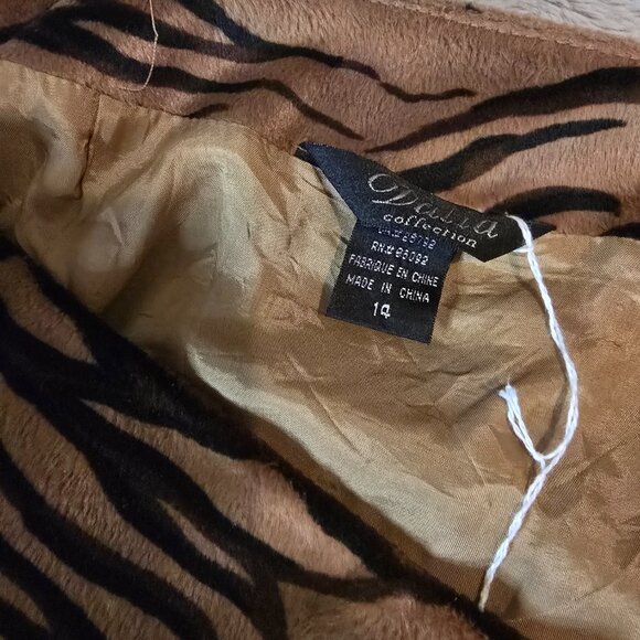 Tiger strip skirt - Picture 3 of 3